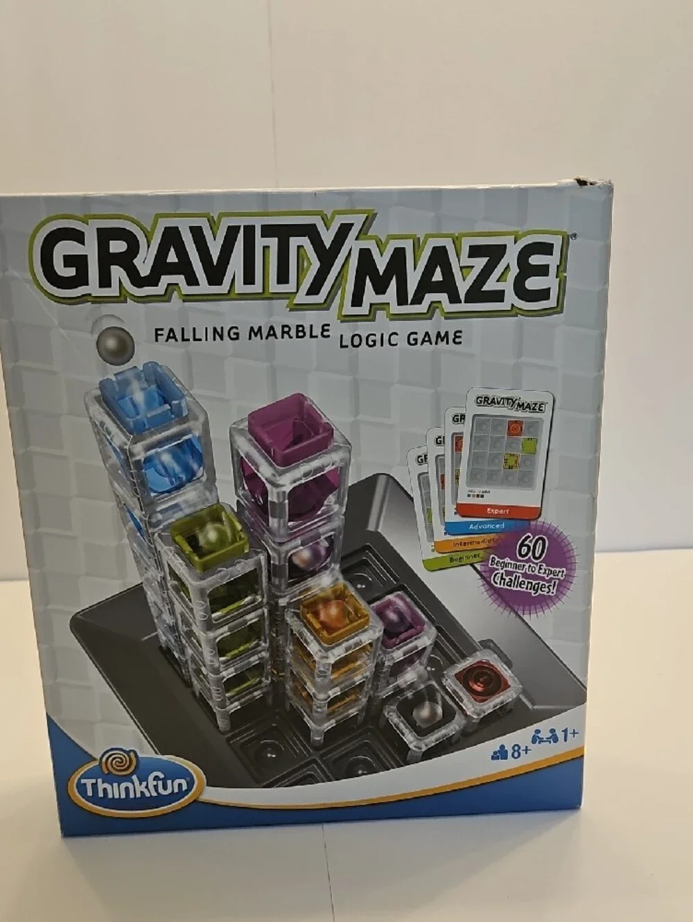 ThinkFun Gravity Maze Falling Marble Logic Game - Multicolor GUC